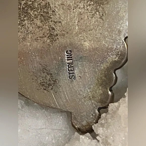 Knockout Gorgeous Sterling Owyhee Jasper Ring - Picture 7 of 10